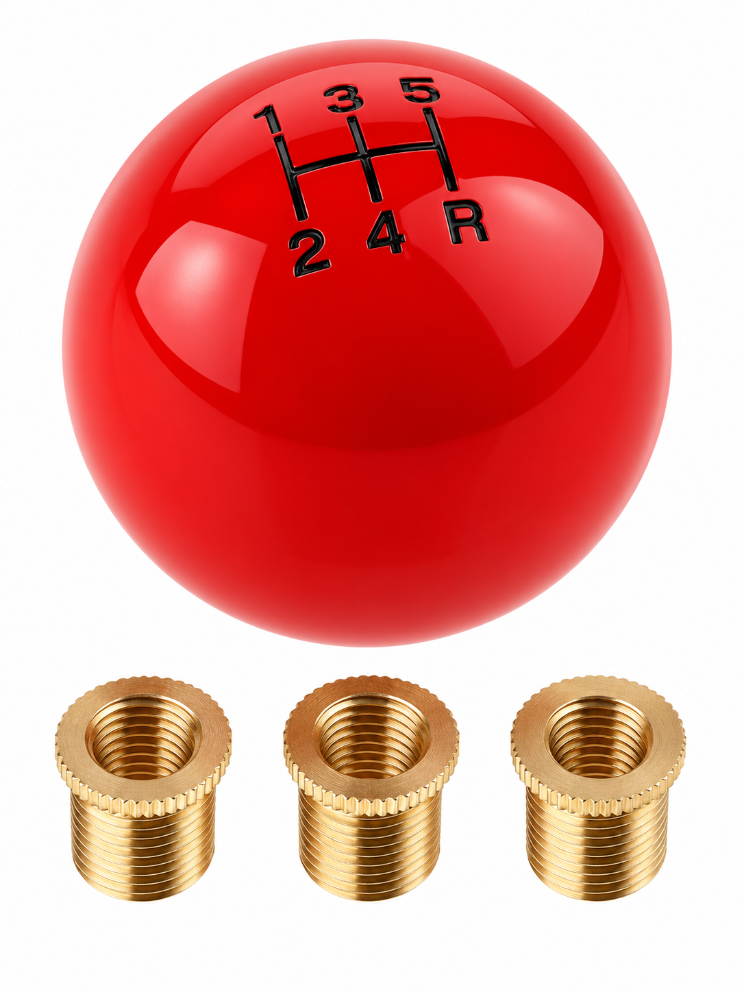 Bola Palanca Cambios Roja