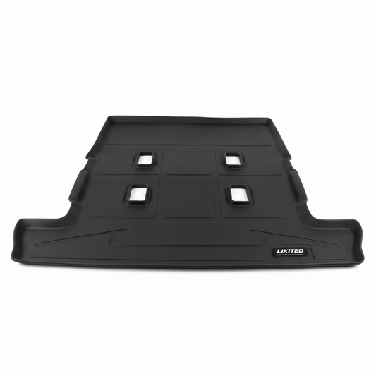 Alfombra de baúl Toyota Land Cruiser 2016-2020 baúl 1 pieza 3D negra