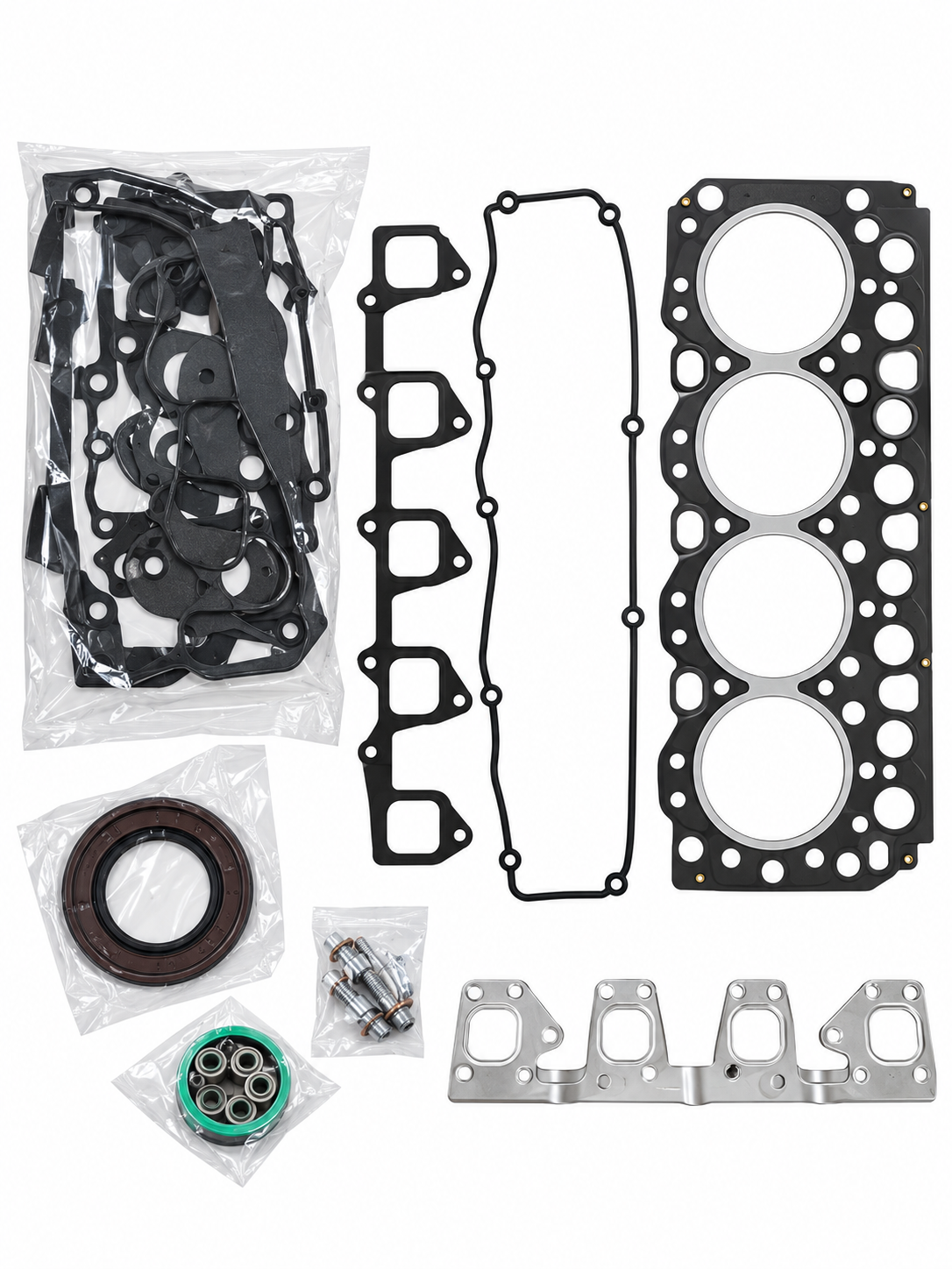 Kit de empaques de motor para Toyota Dyna 14B Metal