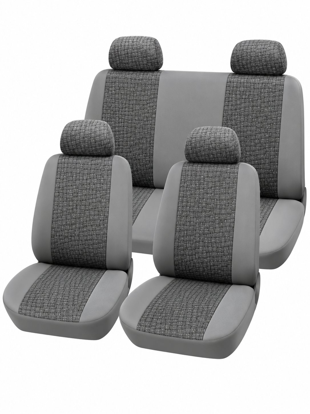 Cobertor de asiento Gris 8PZAS