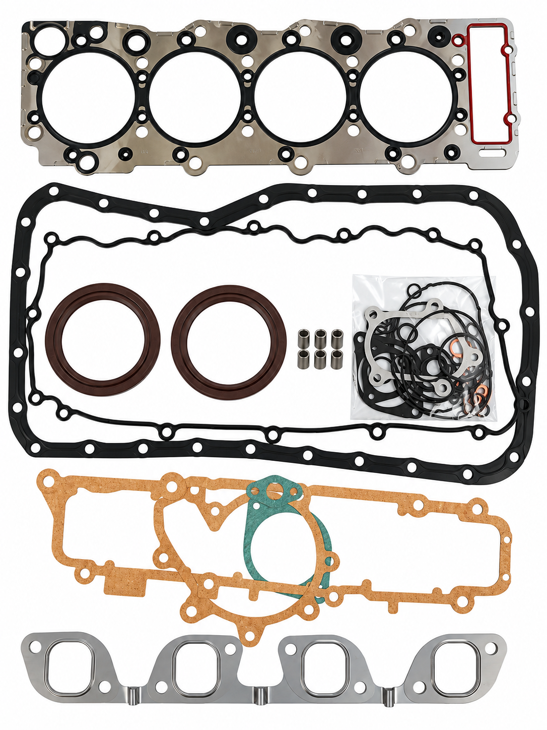 Kit de empaques de motor para Isuzu NPR 4HE1