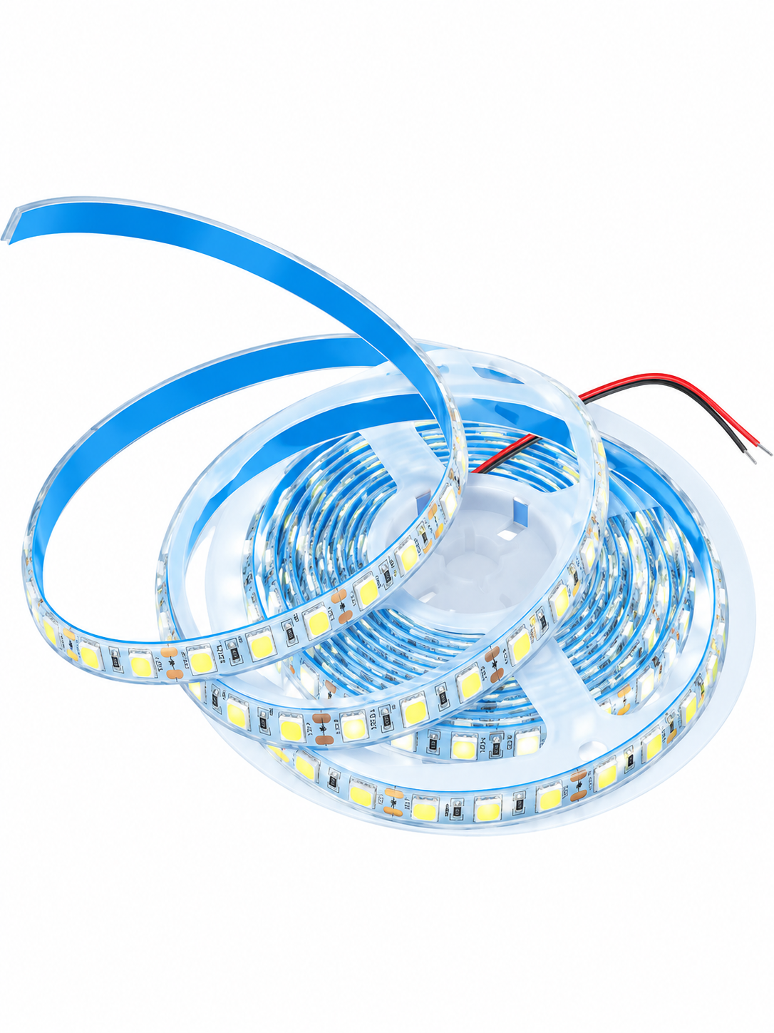 Cinta LED automotriz 60 LED 120CMS 3528 Color Azul