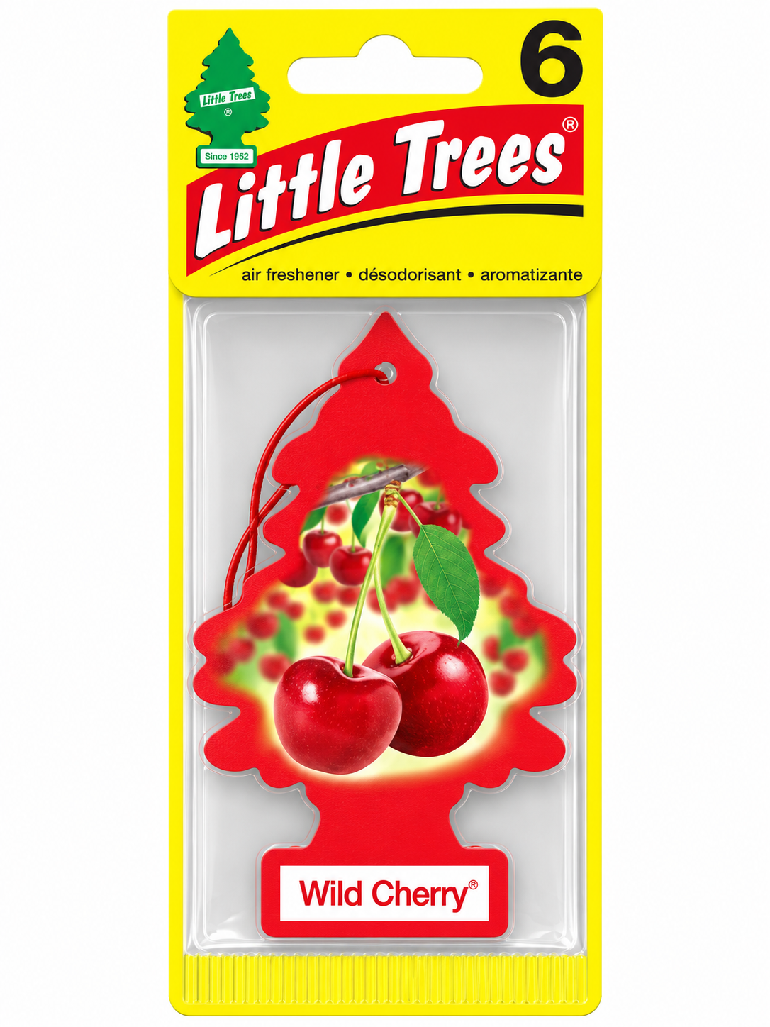 Aromatizante automotriz Little Bottle Botella Cereza
