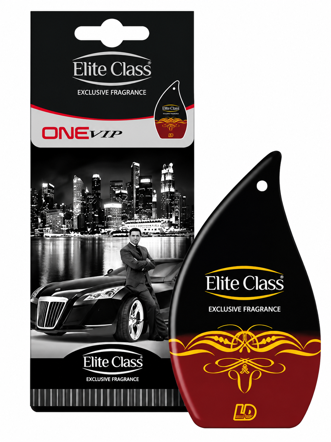 Aromatizante automotriz Elite Class Blister #9 Classic Intense