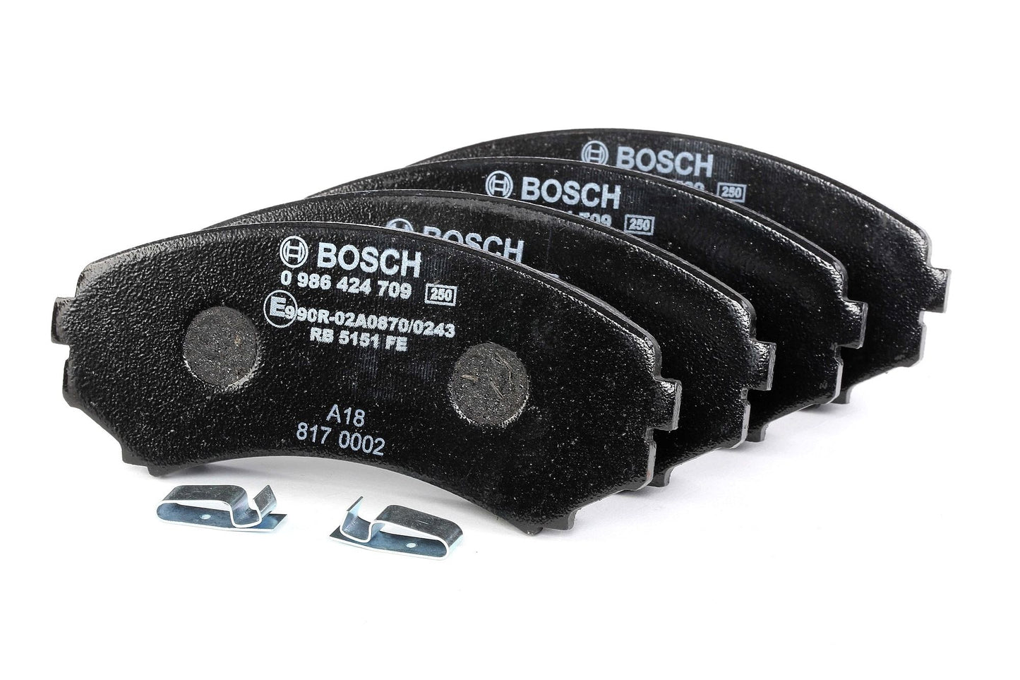 Pastillas de freno Mazda MPV 1992 en adelante Mitsubishi Montero 2001-2006 Pajero 1999 en adelante Endeavor 2004-2008 (USA) Isuzu Rodeo 2002-2004