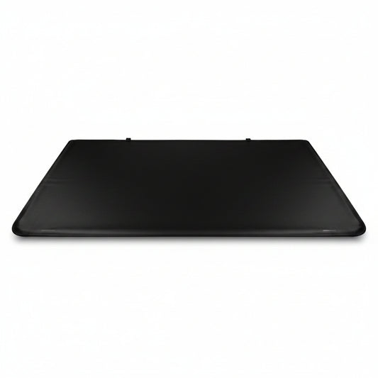 Lona retráctil de paila bloqueo giratorio aluminio Ford F-150 5.516-21 / Dodge Ram 5.5 2013-2021 negra