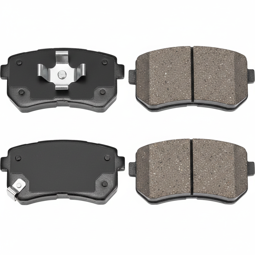 Pastillas de freno Hyundai Elantra 2009-2012 Tucson 2011 en adelante Accent 2006-2011 I30 2007 en adelante Kia Sportage 2011-2014 Forte 2010-2013 Rio 2006-2010 Trasera