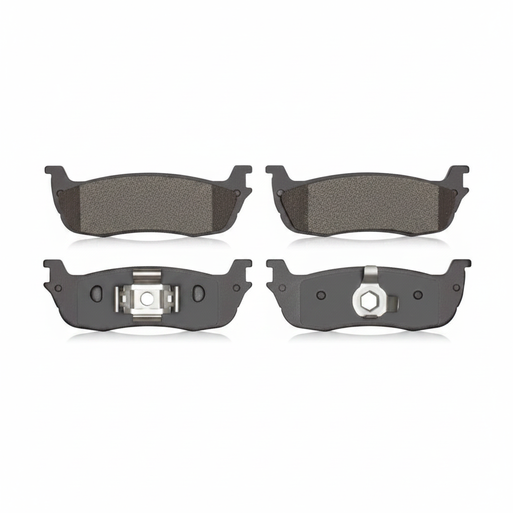 Pastillas de freno Ford Expedition 1997-2001 F150 1997-2004 F250 1997-2000 Dodge B150 B1500 1998 en adelante Ram 1500 2000-2001 Delantera Ram 2500 2000-2008 Ram 3500 1994-2008 Trasera