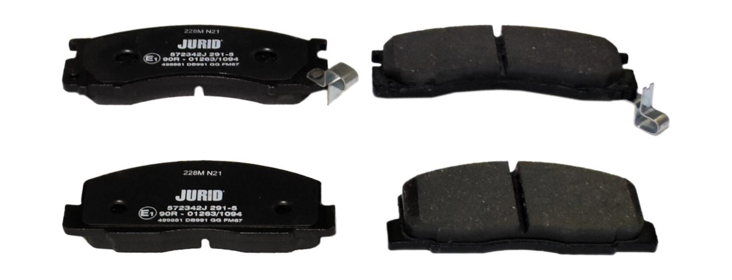 Pastillas de freno Toyota EFI TownAce 1985-1999 LiteAce 1985-1999